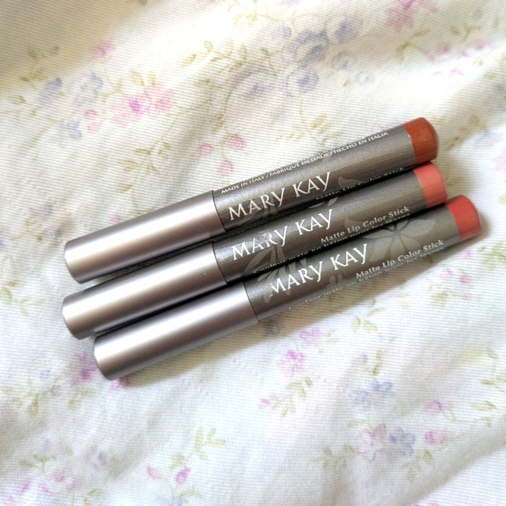 Bundle Of Three Mary Kay Matte Lip Color Sticks